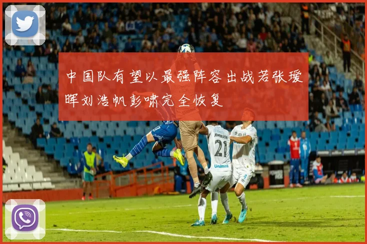 中国队有望以最强阵容出战若张瑷晖刘浩帆彭啸完全恢复